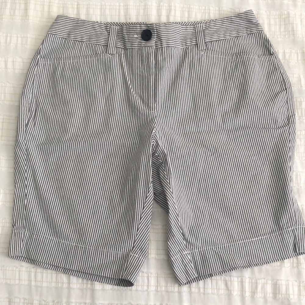 Lands’ End Women’s Striped Shorts